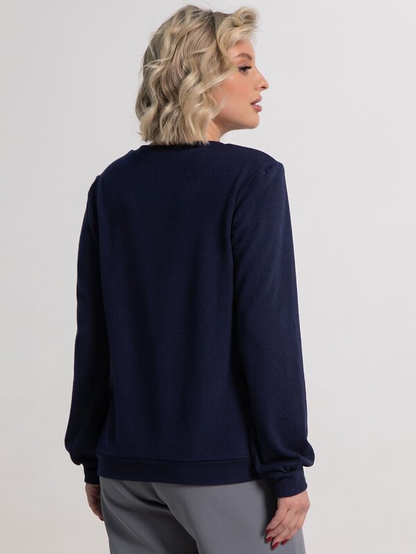 LT Collection Джемпер 585730 Б15269-50М синий