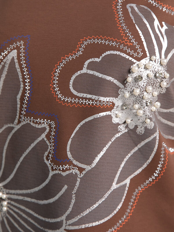 LT Collection Блуза 585733 Б15310-18М коричневый