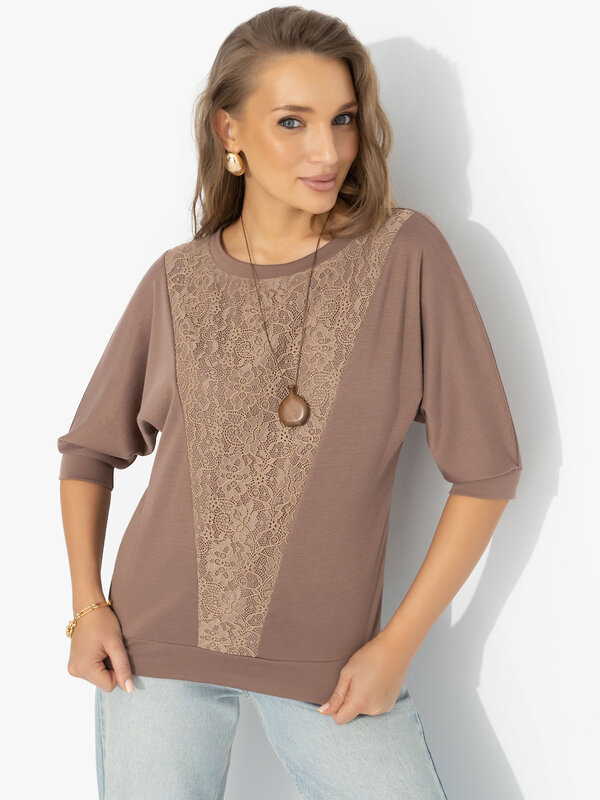 CHARUTTI Футболка 585743 12657 Коричневый