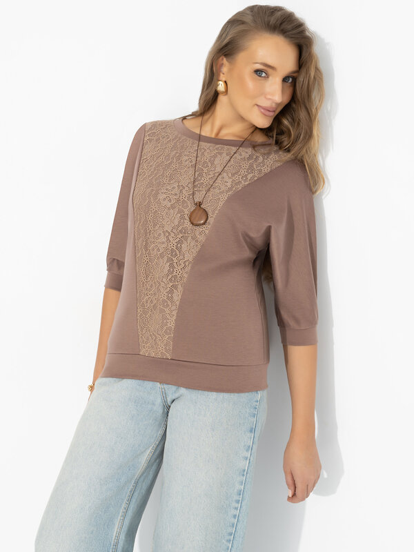 CHARUTTI Футболка 585743 12657 Коричневый