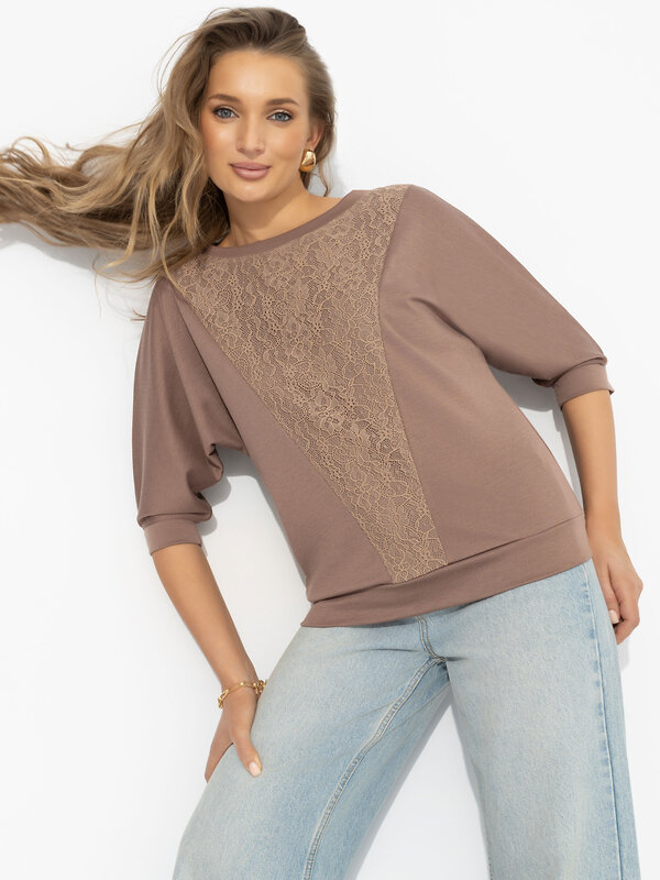 CHARUTTI Футболка 585743 12657 Коричневый