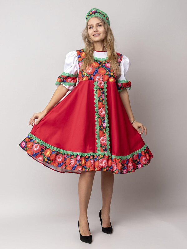 BATIK Сарафан 585748 1144 к-26 красный