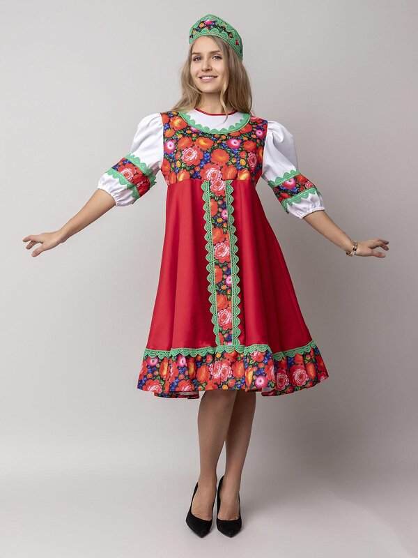 BATIK Сарафан 585748 1144 к-26 красный