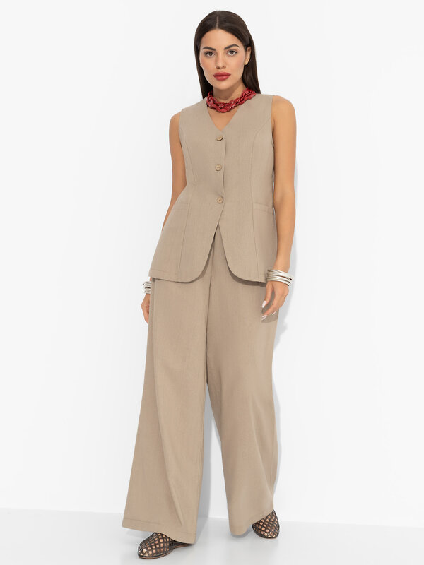 CHARUTTI Жилет 585761 11827 Бежевый