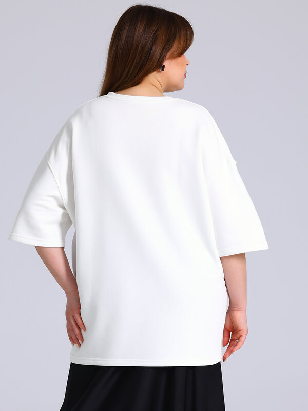 Апрель Футболка 585778 1ЖДФК4497335 сливки