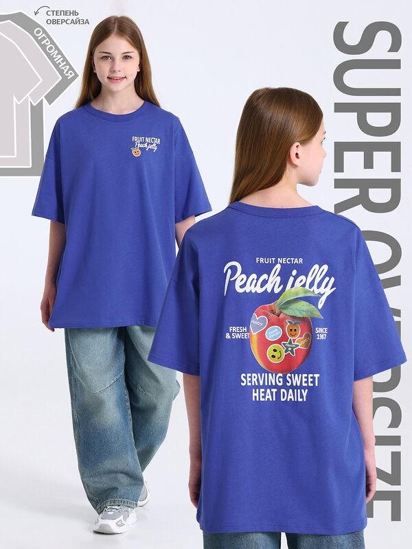 Апрель Футболка 585785 1ДДФК5009001 василек