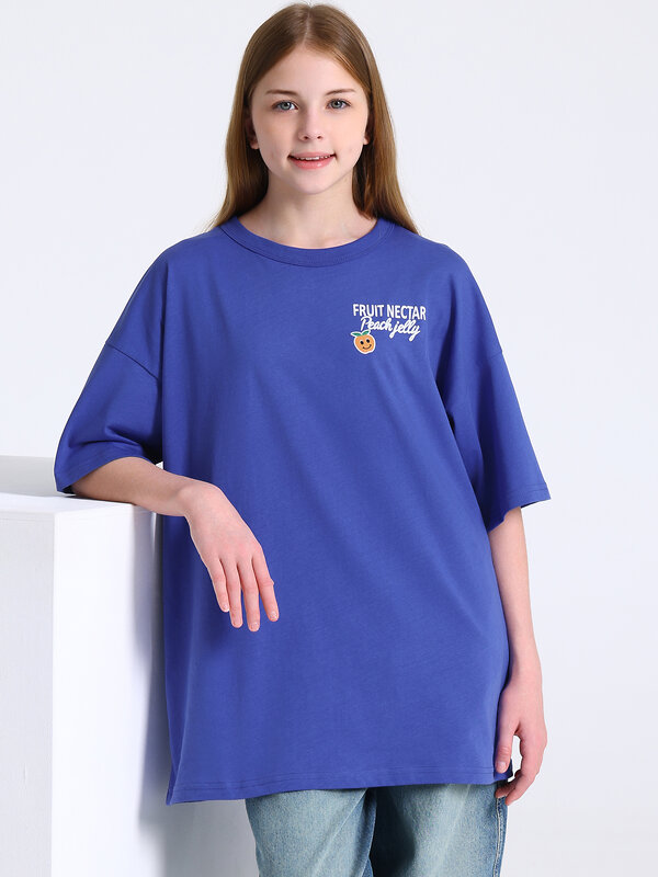 Апрель Футболка 585785 1ДДФК5009001 василек