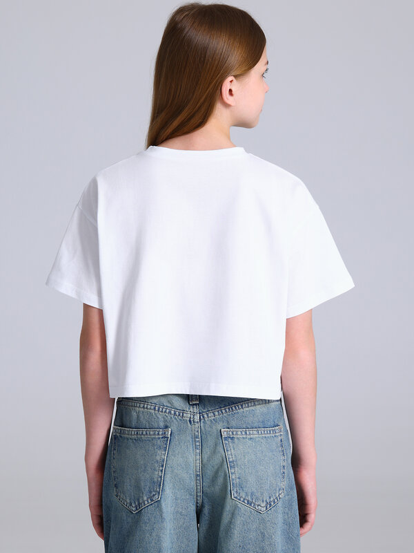 Апрель Футболка 585787 1ДДФК5063001 белый