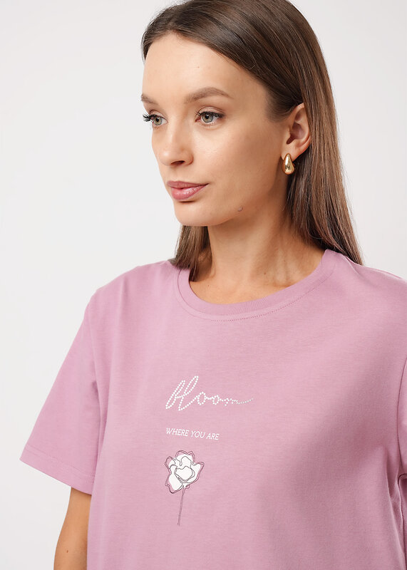 CLEVER Футболка 585823 267073кк_п т.розовый