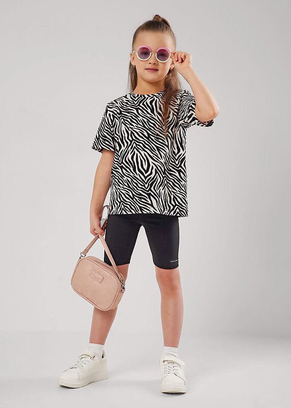 CLEVER Футболка 585838 866898гн белый/чёрный