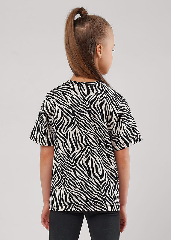 CLEVER Футболка 585838 866898гн белый/чёрный