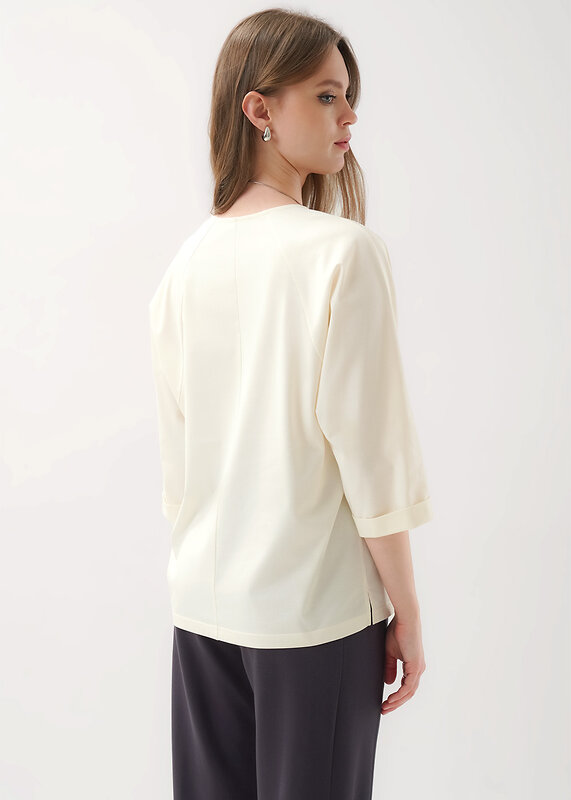 CLEVER Джемпер 585839 267106/198кдп_п молочный