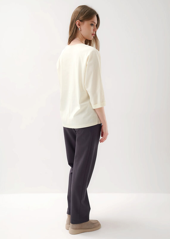 CLEVER Джемпер 585839 267106/198кдп_п молочный