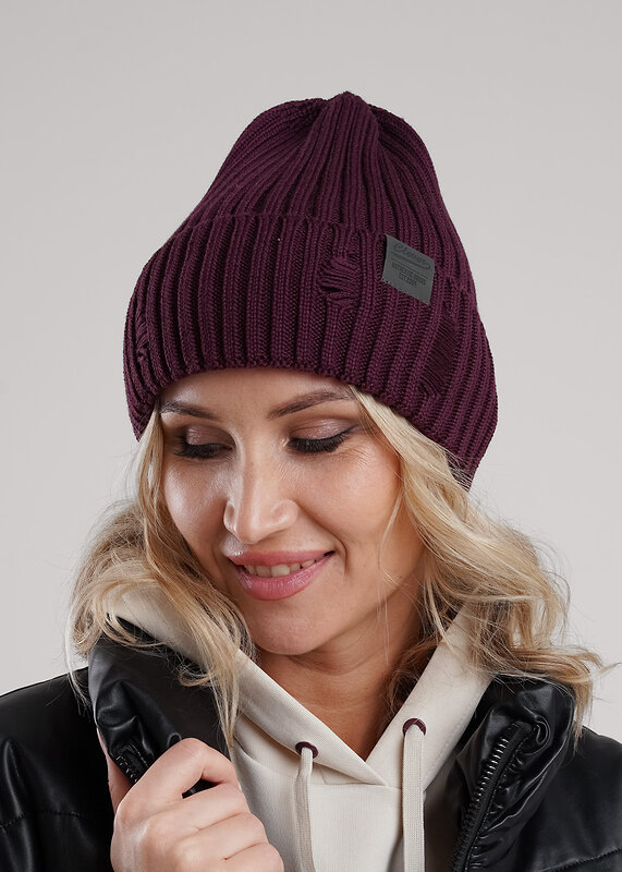 CLEVER Шапка 585852 444209ха т.бордовый