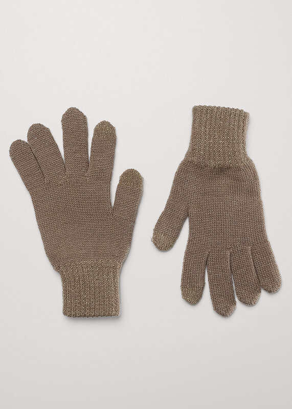 CLEVER Перчатки 585859 543478ак сенс бежевый