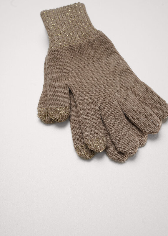 CLEVER Перчатки 585859 543478ак сенс бежевый