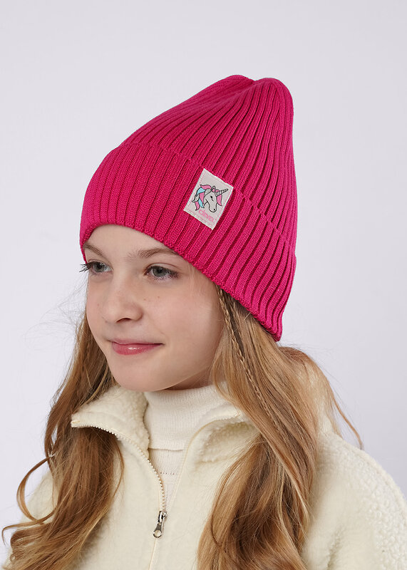 CLEVER Шапка 585865 564285ха т.розовый