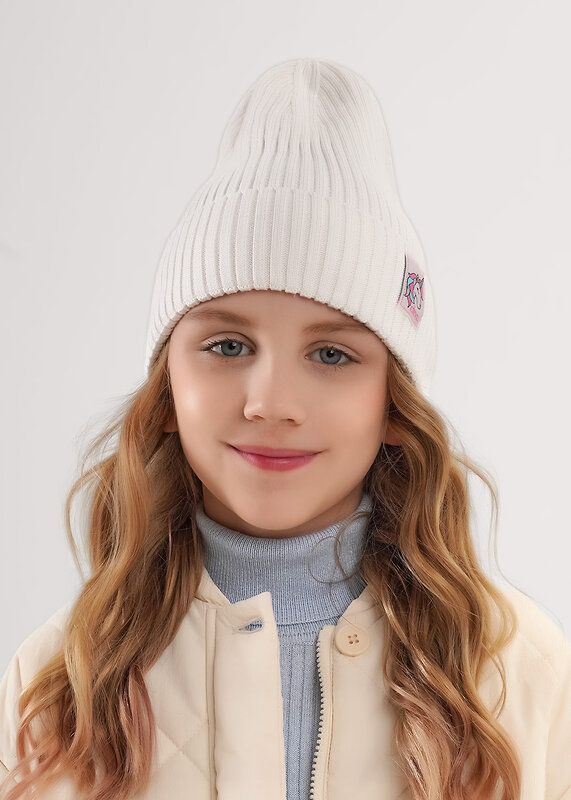 CLEVER Шапка 585867 564285ха молочный
