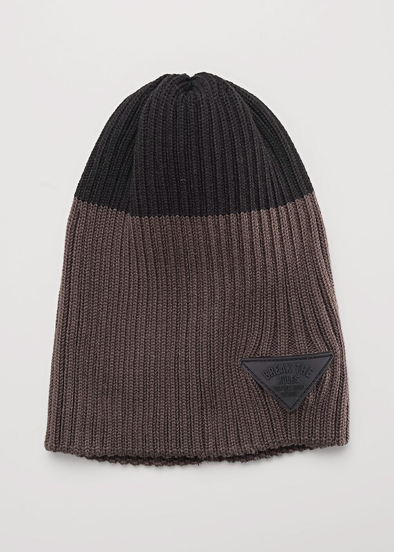 CLEVER Шапка 585893 564667ха коричневый/чёрный