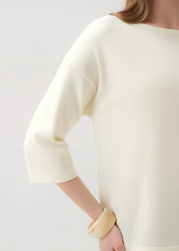 CLEVER Джемпер 585897 264642/198вн молочный