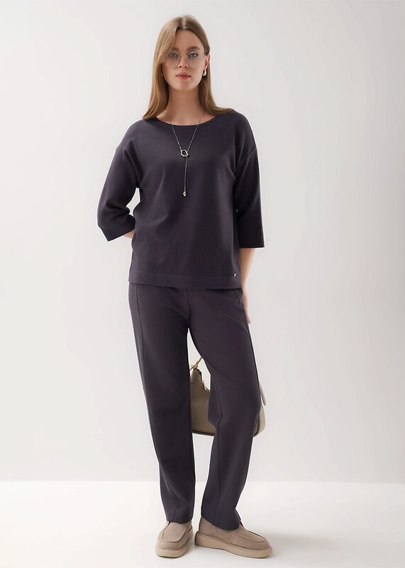 CLEVER Джемпер 585898 264642/198вн т.серый