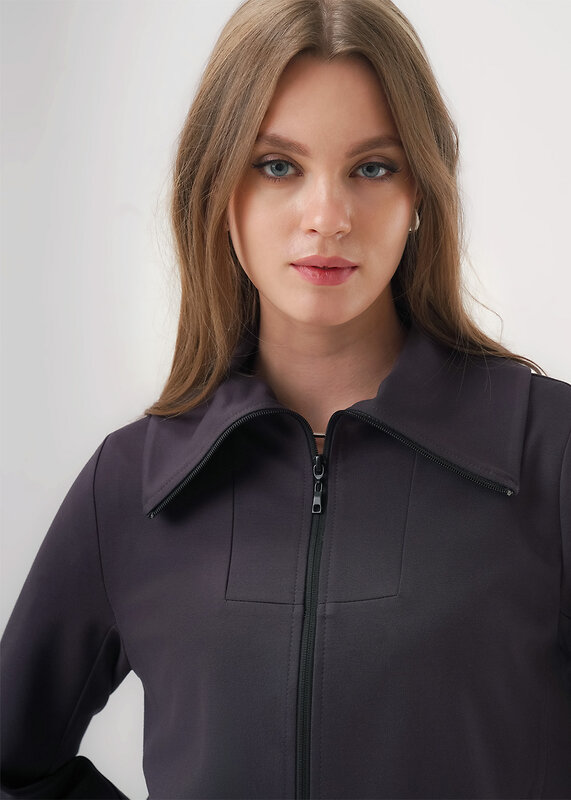 CLEVER Куртка 585899 267125/198сд т.серый