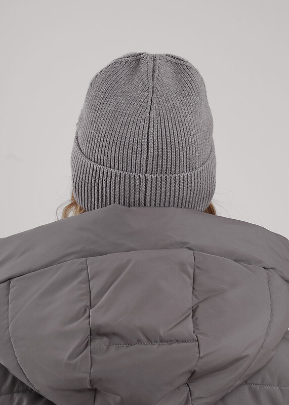 CLEVER Шапка 585906 564645вн меланж серый