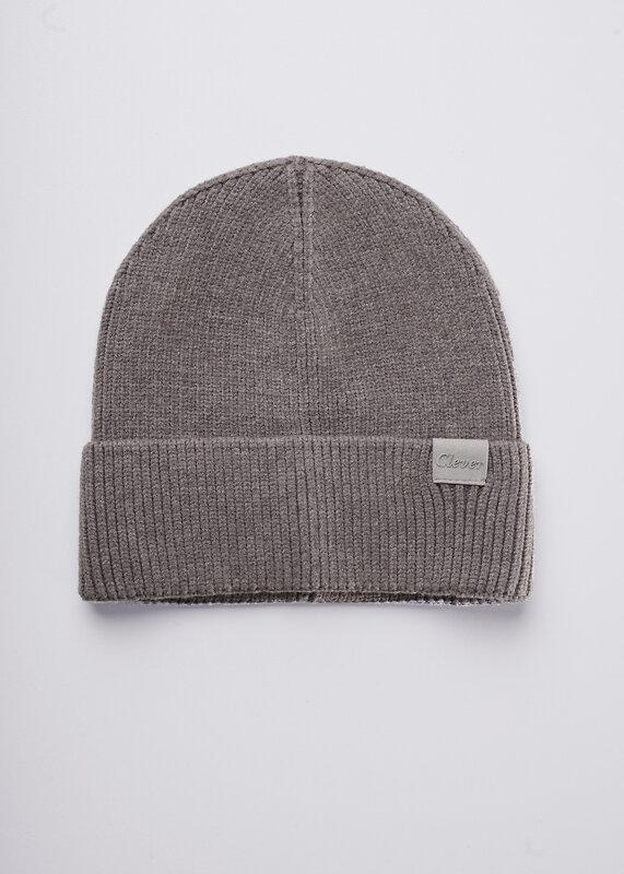 CLEVER Шапка 585906 564645вн меланж серый