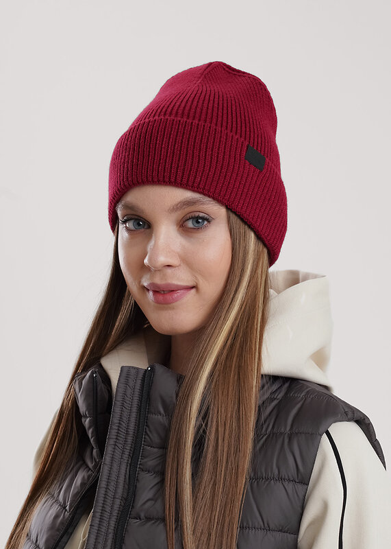 CLEVER Шапка 585907 564645вн т.бордовый