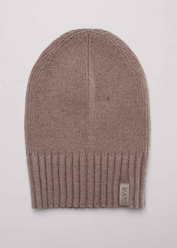 CLEVER Шапка 585910 564656вн меланж бежевый