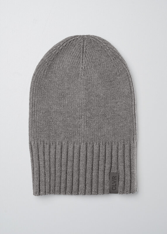 CLEVER Шапка 585911 564656вн меланж серый