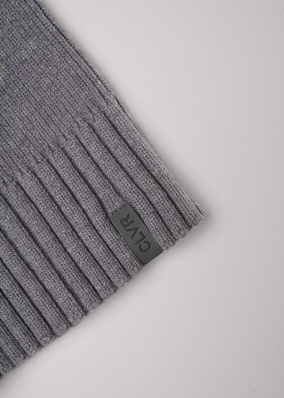 CLEVER Шапка 585911 564656вн меланж серый