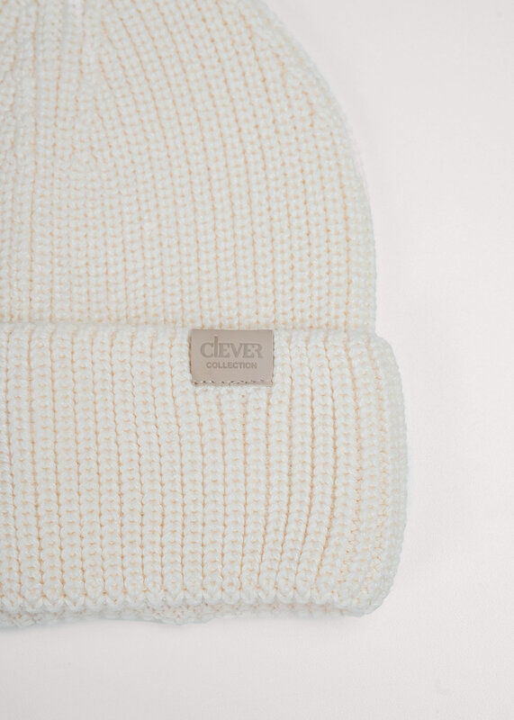 CLEVER Шапка 585924 564664хпэ молочный