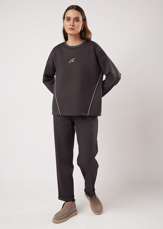 CLEVER Джемпер 585930 267120/199зп_п т.серый