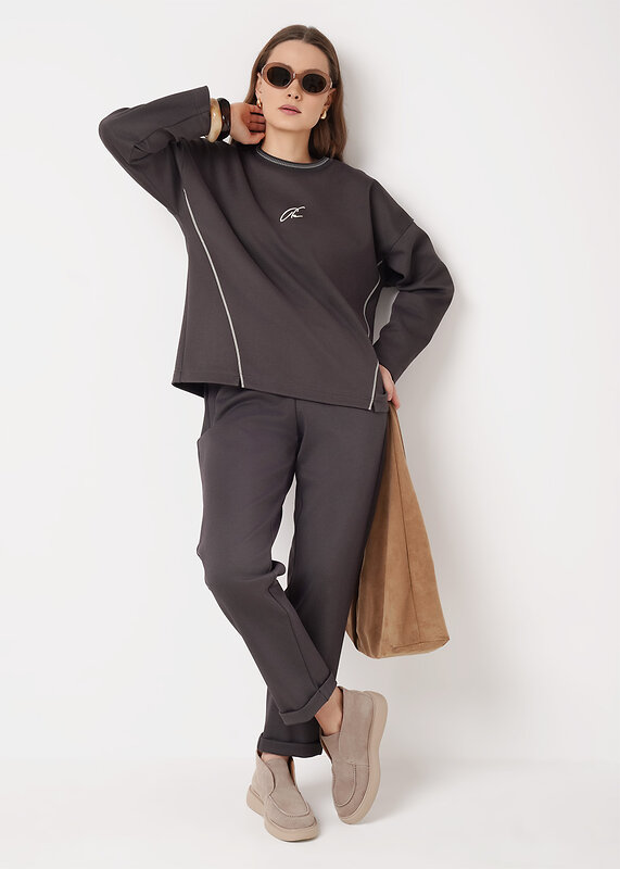 CLEVER Джемпер 585930 267120/199зп_п т.серый