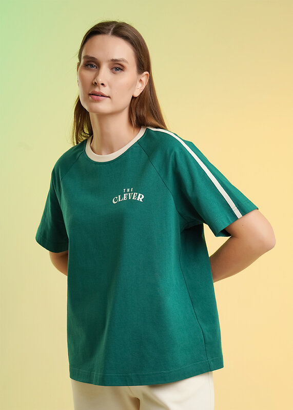 CLEVER Футболка 585957 LF26-100 т.зелёный