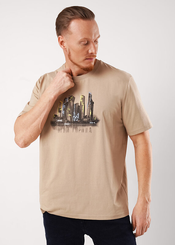 CLEVER Футболка 585967 562695/11кд maxi_п бежевый