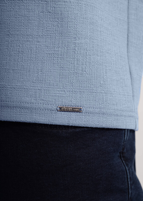 CLEVER Футболка 586015 562672/10ииж джинсовый