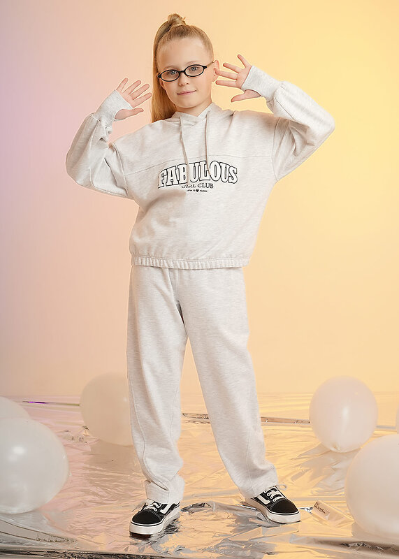 CLEVER Джемпер 586021 867333/13а_п меланж св.серый