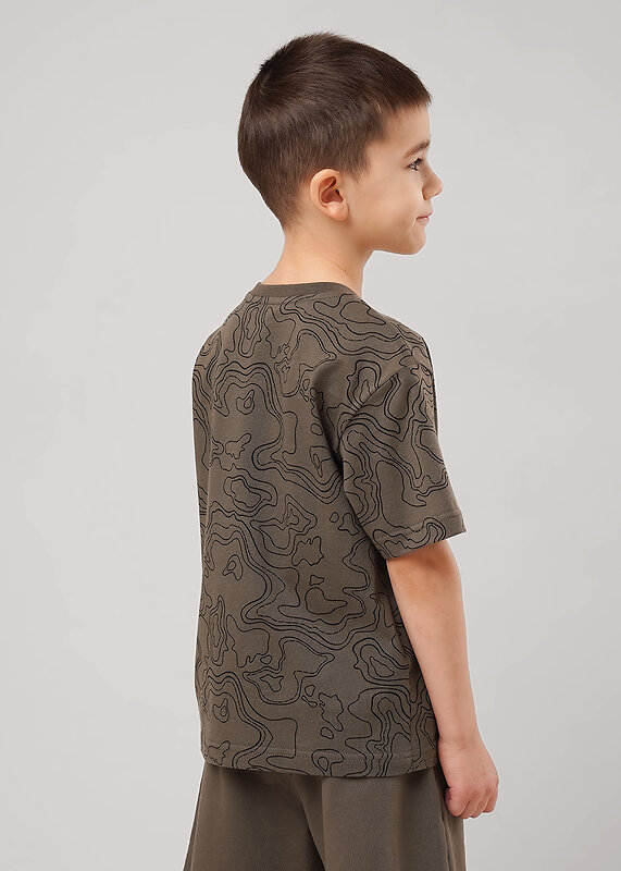 CLEVER Футболка 586024 865769/12кдн_п т.хаки/чёрный