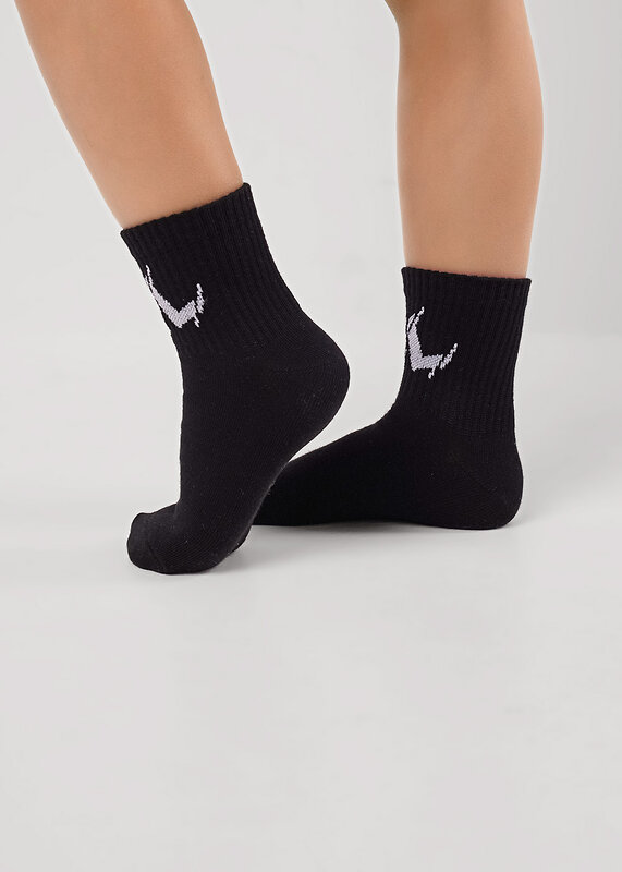 CLEVER Носки 586030 С1606 16-18,18-20 чёрный