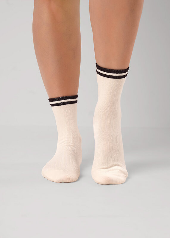 CLEVER Носки 586036 Д5638 молочный/коричневый