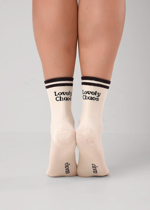 CLEVER Носки 586036 Д5638 молочный/коричневый