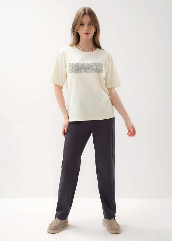 CLEVER Футболка 586047 267107/198кдп_п молочный