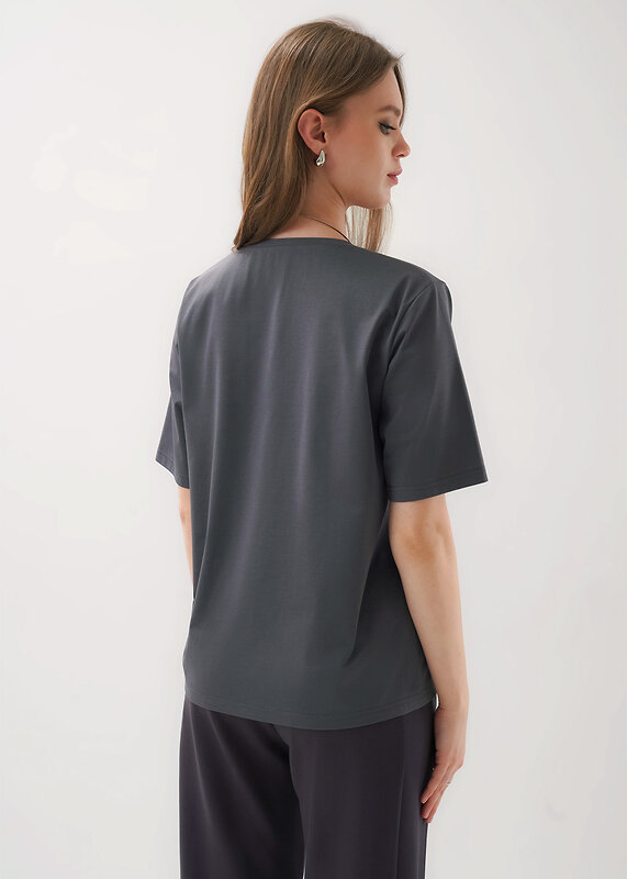CLEVER Футболка 586048 267107/198кдп_п т.серый