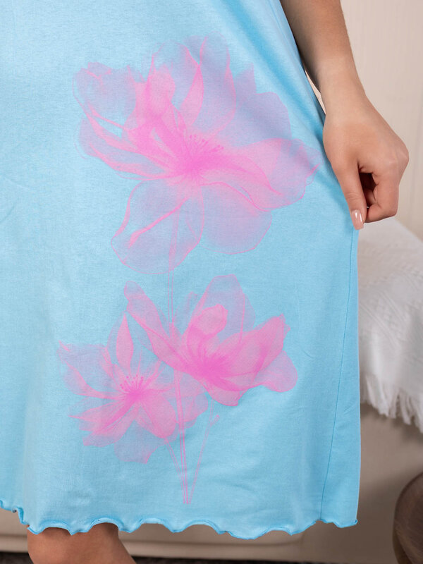 Текс-плюс Сорочка 586060 00-00246798 Голубой