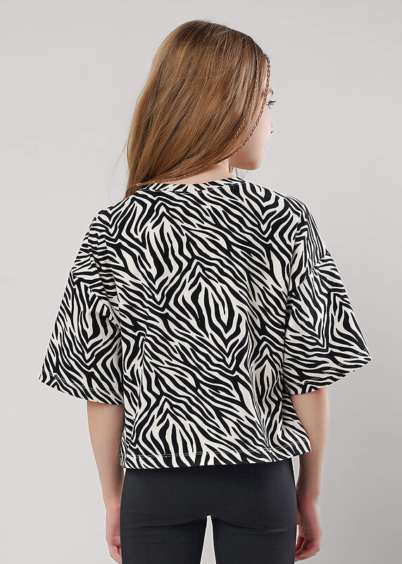 CLEVER Футболка 586101 867339гн белый/чёрный