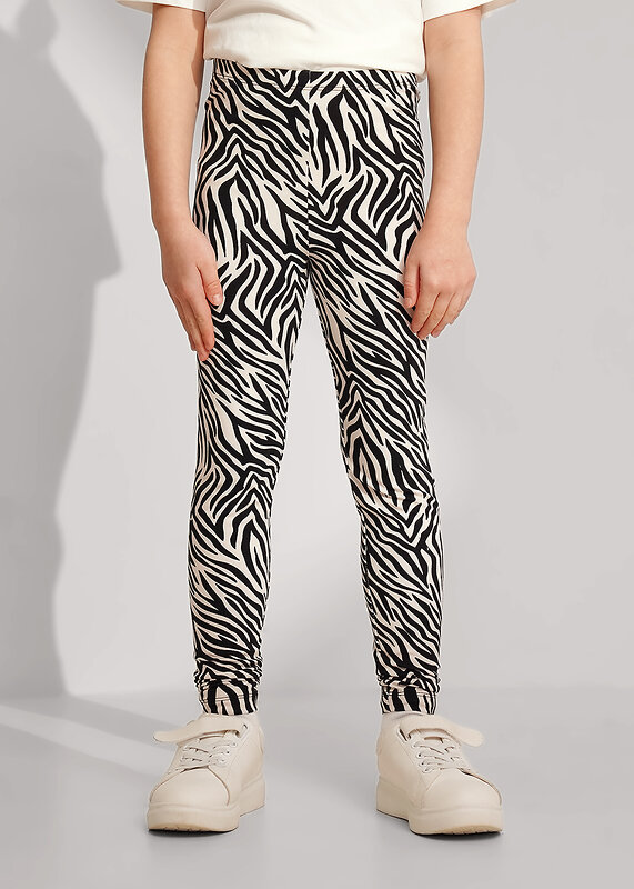 CLEVER Лосины 586116 903633гн белый/чёрный