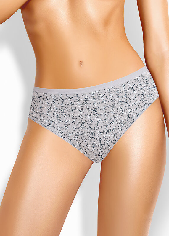 CLEVER Трусы 586122 C1219/1 св.серый/т.синий