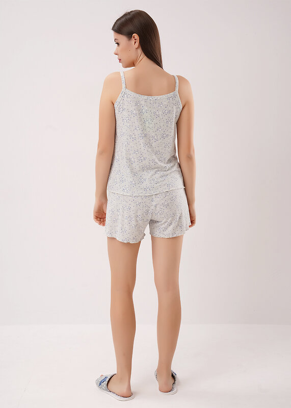 CLEVER Пижама 586146 LSET26-1226 меланж св.серый/св.голубой